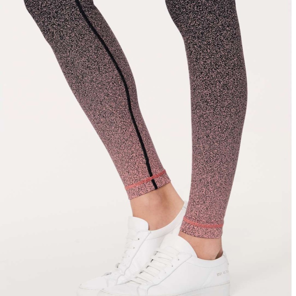 EUC Lululemon Wunder Under Hi-Rise Tight Ombre Speckle 28" - Picture 3 of 13